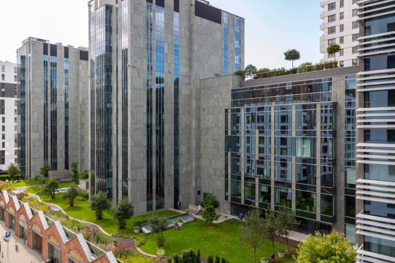 City Center Apartments Grzybowska With Parking By Noclegi Renters Varşovia Exterior foto