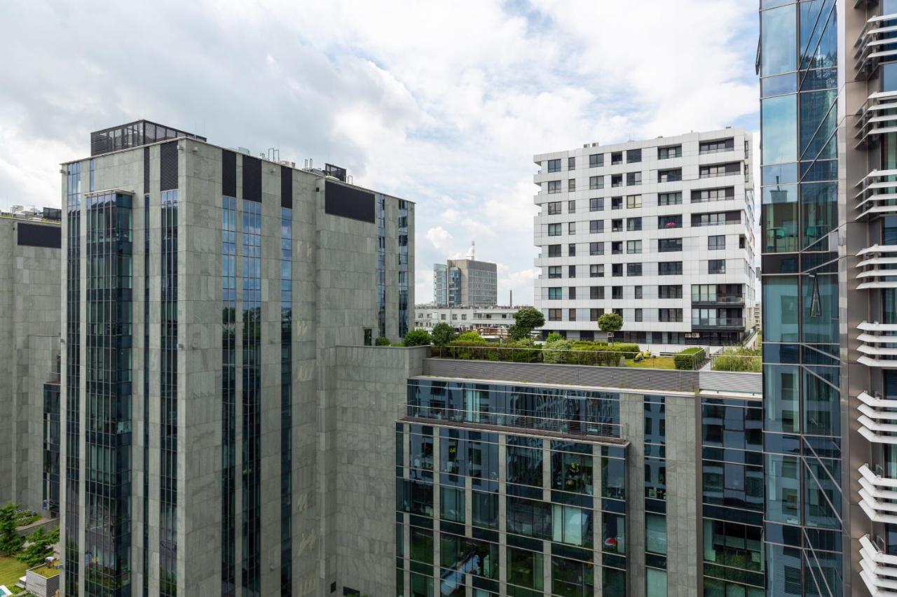 City Center Apartments Grzybowska With Parking By Noclegi Renters Varşovia Exterior foto